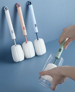 Губка для мытья бокалов и бутылок ❗️ВИДЕООБЗОР❗️