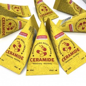 PUREDERM Rejuvenating Body Cream – Ceramide (20g ) / Отшелушивающий питательный крем для тела с церамидами