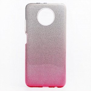 Чехол-накладка SC097 Gradient для "Xiaomi Redmi Note 9T" (pink/silver)