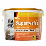 В/Д интерьер DUFA RETAIL SUPERWEISS PLUS д/потолков, с/белая, 1база 2,5л  (1шт/уп)*