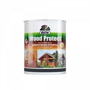 Пропитка д/дерева защитная WOOD PROTECT орех 0,75л