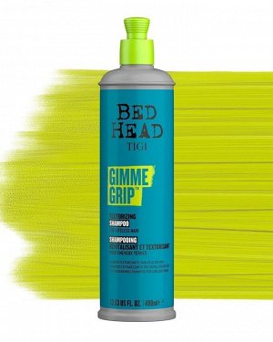 Tigi bed head gimme grip textur шампунь текстурирующий для объема волос 400мл