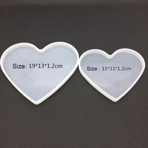 Молд силиконовый Сердце 15*11 см