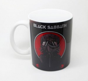 Кружка керамическая "BLACK SABBATH", 330 мл