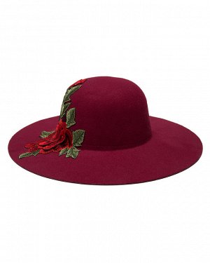 Шляпа жен. (191627)бордовый