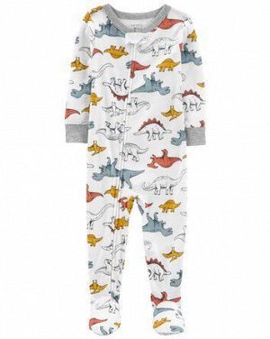 1-Piece Dinosaur 100% Snug Fit Cott...