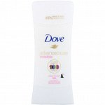 Dove, Дезодорант-антиперспирант Advanced Care, невидимый, «Прозрачное покрытие», 74 г
