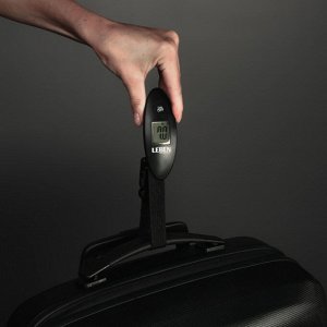LEBEN Весы для багажа электронные, пластик, макс.нагр. 40кг (точн.измер. 100гр)
