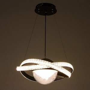 Светильник 1642/2 LED 120Вт 3000-6000К черный 41х41х21-121 см