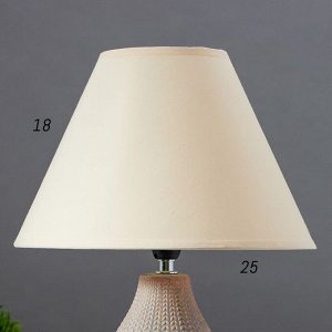 RISALUX Лампа настольная 16706/1 E14 40Вт 22х22х32 см
