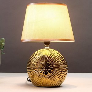 Настольная лампа 16776/1GD E14 40Вт золото 15,5х9х30 см