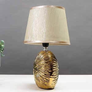 Настольная лампа 16776/1GD E14 40Вт золото 15,5х9х30 см