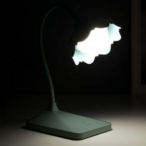 Лампа настольная 16265/1 LED 3Вт АКБ диммер зеленый 11х14,4х40 см