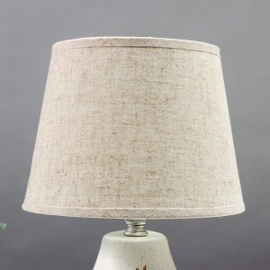 Настольная лампа 16807/1 E14 40Вт белый h.30см