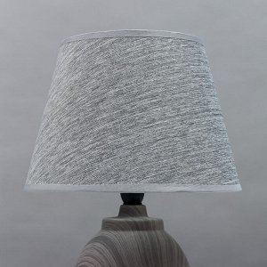 Настольная лампа 16772/1GR E14 40Вт серый 13,5х13,5х39 см