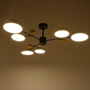 Люстра 1075/6WT LED 72Вт белый 98х98х60 см BayerLux