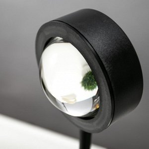 Настольная лампа 16743/1 LED (оранжевый свет) USB черный 10х10х30 см