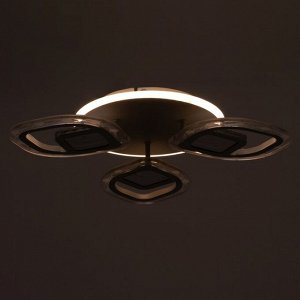 Люстра с ПДУ 1146/3WT LED 81Вт 3000-6000К+подсветка основания диммер белый 50х50х9 см BayerLux 52507