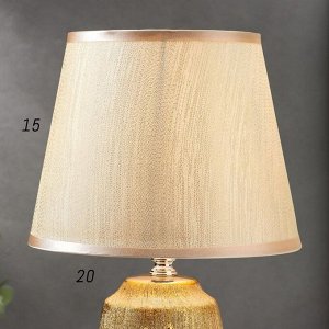 Лампа настольная 16163/1 E14 40Вт золото 20х20х32,5 см