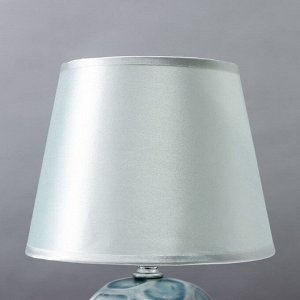 Настольная лампа 16796/1GR E14 40Вт голубой 17x17x26 см