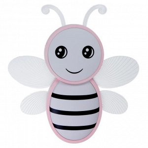 Люстра "Пчела" 1хLED 60Вт 4000К розовый 68х68х10 см