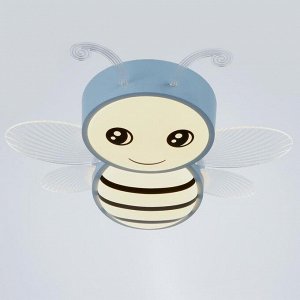 Люстра "Пчела" 1хLED 60Вт 4000К синий 68х68х10 см