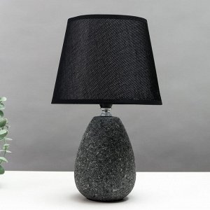 Настольная лампа 16774/1GR E14 40Вт серо-черный 11х11х31 см