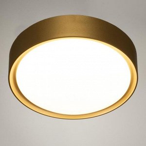 Светильник 1731/1GD LED 12Вт золото 24х24х9 см