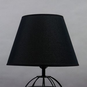 Настольная лампа 16784/1 E27 40Вт черный 18х18х40,5 см