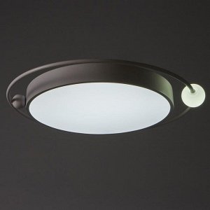 Люстра с ПДУ 1220/1WT LED 80Вт 3000-6000К белый 50х50х9 см