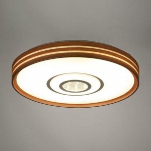 Светильник с ПДУ 1618/1GD LED 48Вт 3000-6000К золото 38х38х6,5 см