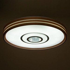 Светильник с ПДУ 1618/1GD LED 48Вт 3000-6000К золото 38х38х6,5 см