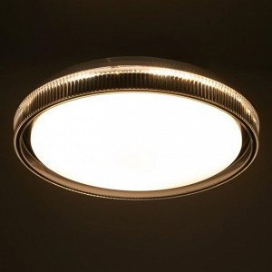 Светильник с ПДУ 1625/1 LED 48Вт 3000-6000К серый 39х39х7 см