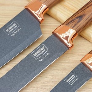 СИМА-ЛЕНД Набор ножей Bobssen, 12,5 см, 20,5 см, 20,5 см