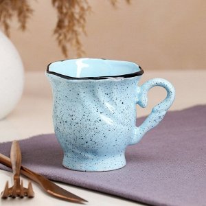 Чашка "Орфей", прованс, голубая, 0.25 л