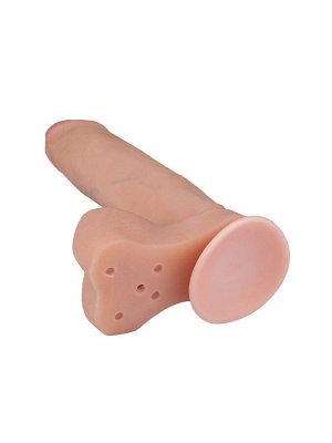 Телесный фаллоимитатор на присоске F&F BEST COCK 8 - 22 см.