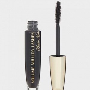 Лореаль Париж, Тушь Объем Миллиона ресниц Balm Noir Черная, в состав формулы входит 99% ингредиентов натурального происхождения, Loreal Paris EXPS