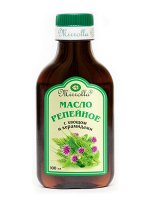 Масло репейное Миррола с эстрактом хвоща и керамидами 100 мл фл.
