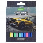 Фломастеры 24цв &quot;JEEPING&quot; карт.уп. (071104) Хатбер {Китай}
