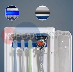 Стерилизатор зубных щеток УФ+подогрев О2 BS-7000 (бирюзовый)