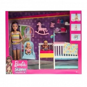 Игровой набор Mattel Barbie Скиппер и малыши