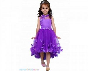Платье Нарядное (104, фиолетовый)