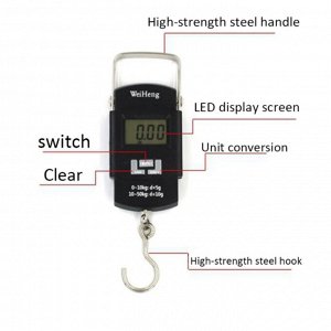 Весы электронные (безмен) electronic wh-a08