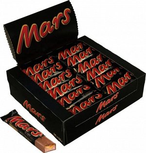 Шоколадный батончик Марс Mars, 50 г *36 шт