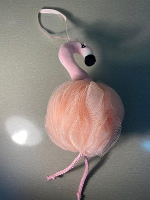 Мочалка "Фламинго"