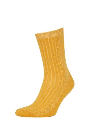 DEFACTO Женские хлопковые носки из 3 пар длинных