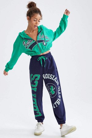 Defacto Fit NBA Boston Celtics Лицензированные спортивные штаны с мягким ворсом стандартной посадки для бега