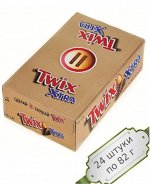 Батончик шоколадный Twix Xtra 24 штуки по 82 г