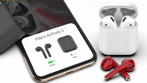 Наушники беспроводные TWS Air2 (Bluetooth: V5.0), чип GL