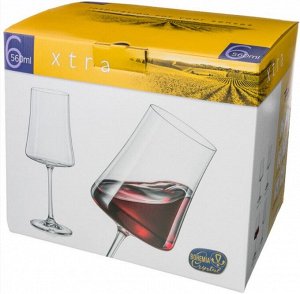 "Экстра" Набор бокалов для вина 6шт, 560мл 40862/560